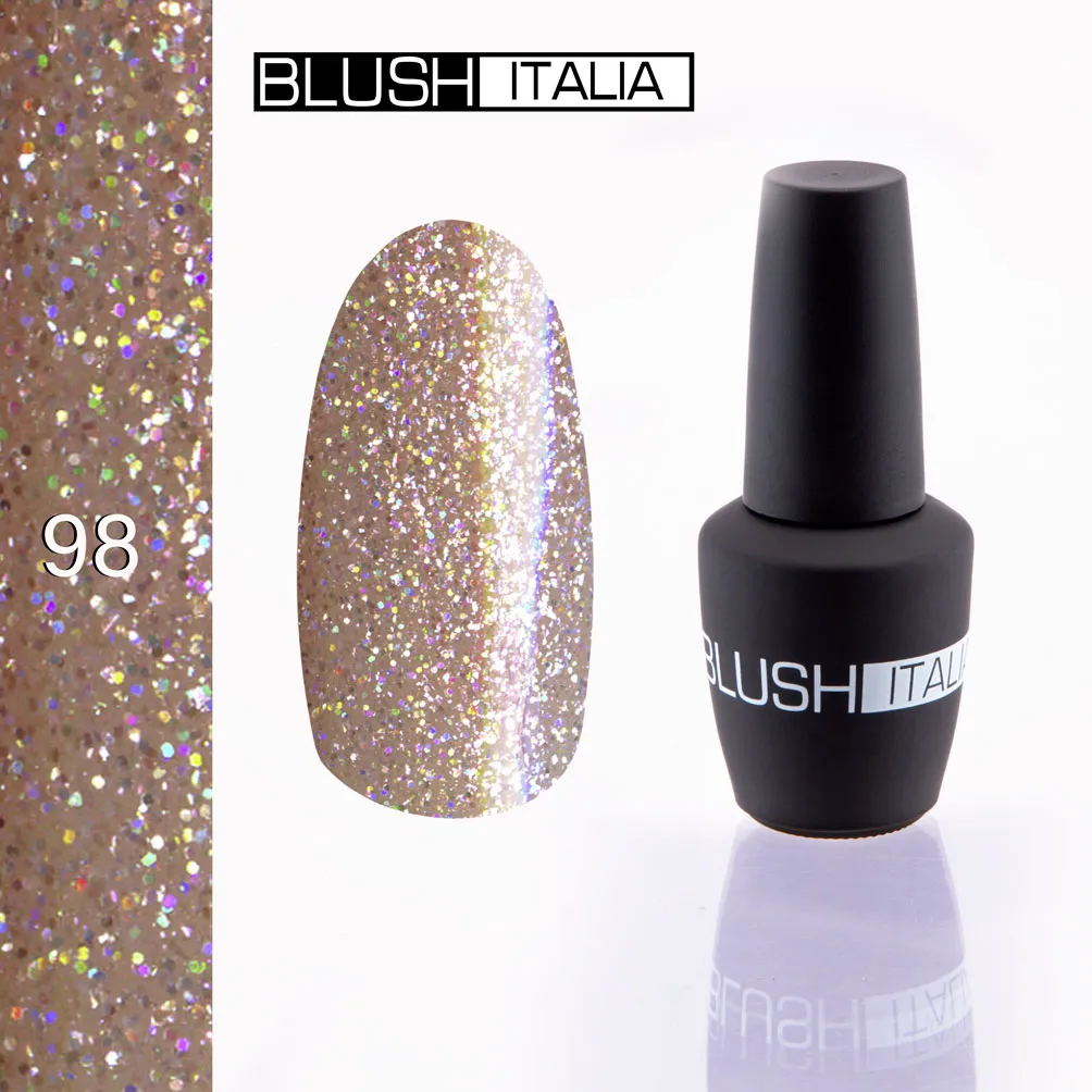 Blush italia gel polish 15 ml 98 glitter skin