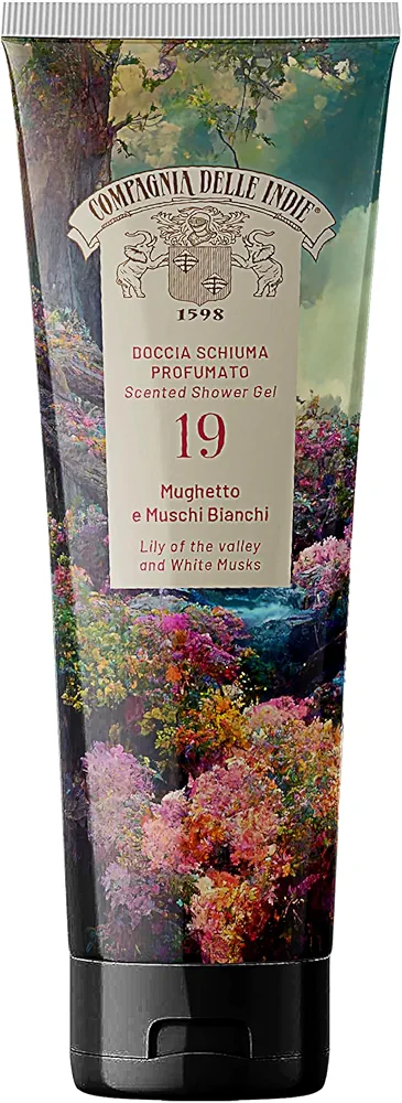 Compagnia delle Indie doccia schiuma profumato mughetto e muschi bianchi 250ml