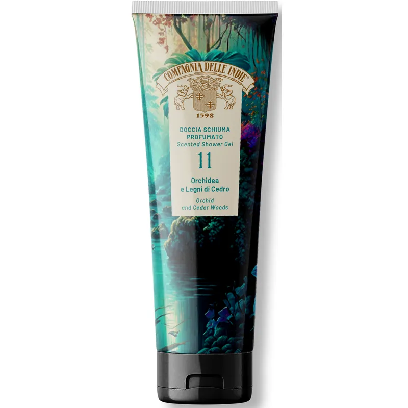 Compagnia delle Indie doccia schiuma profumato Orchidea e cedro 250ml