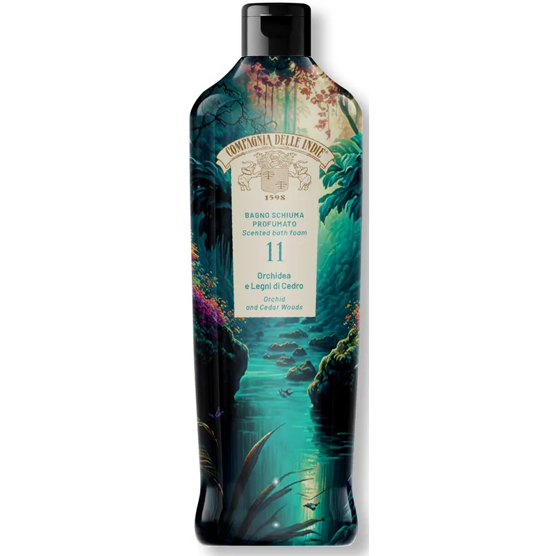 Compagnia delle Indie bagnoschiuma profumato Orchidea e Legni cedro 500ml