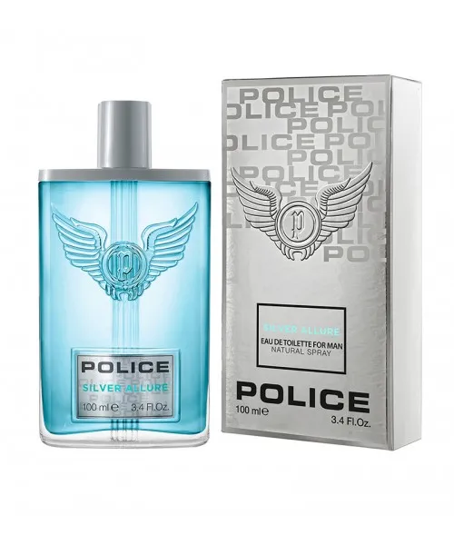 Police Silver Allure for man edt 100ml vapo