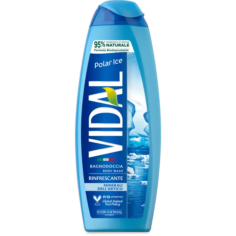 Vidal bagnoschiuma polar ice 500ml. rinfrescante