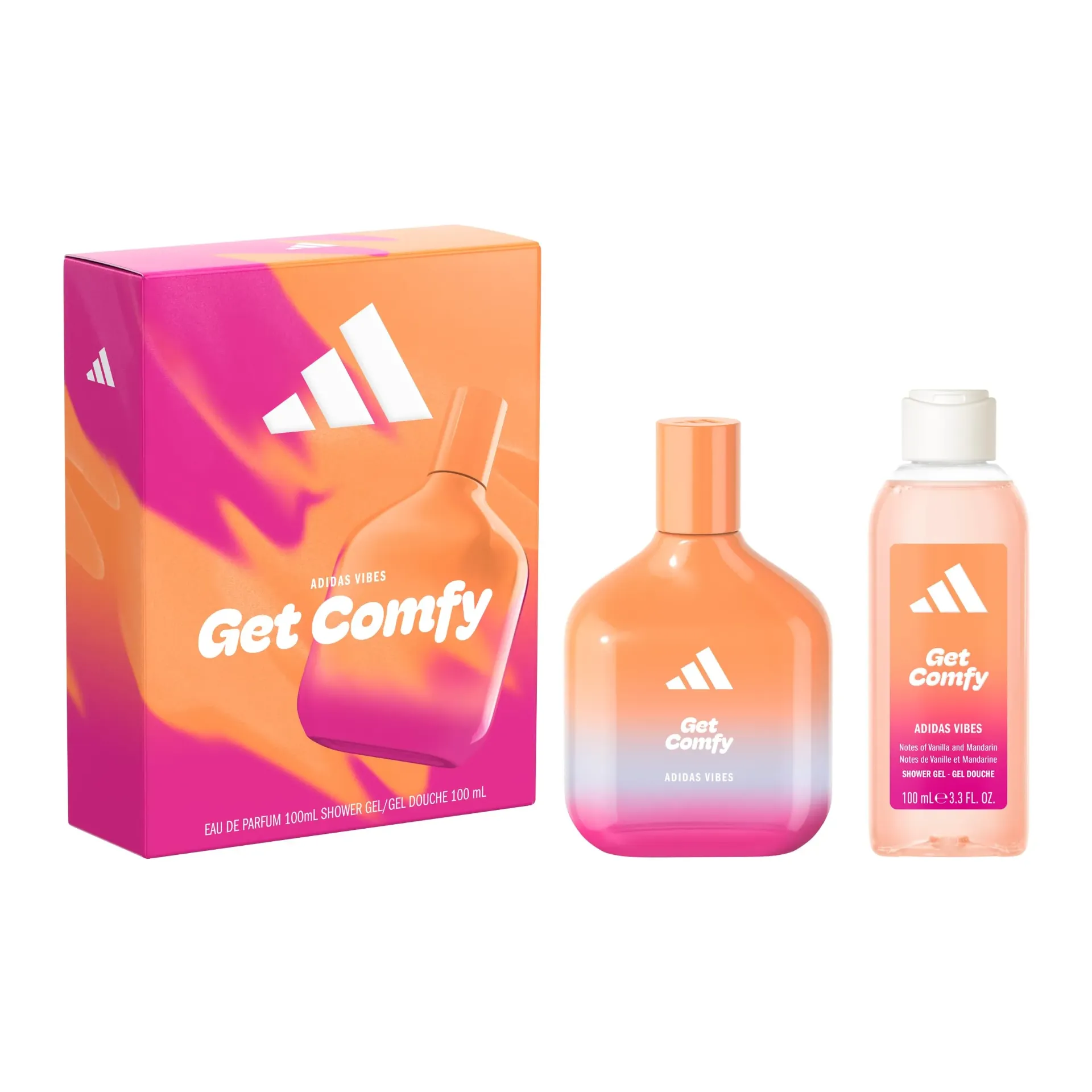 Adidas coffret vibes edp 30ml+shower gel 100ml Get Comfy