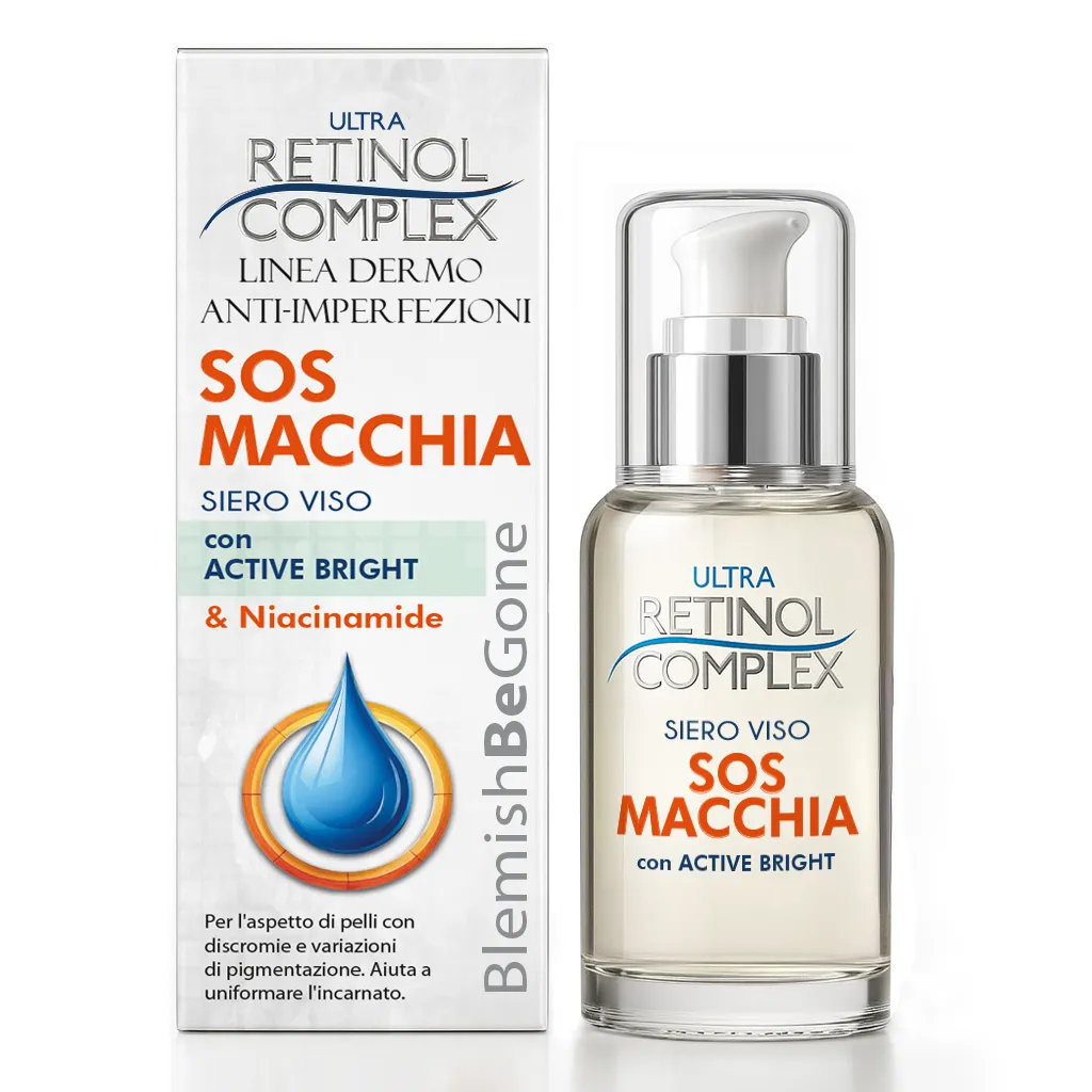 Retinol Complex siero viso Sos-macchia anti-imperfezioni 30 ml
