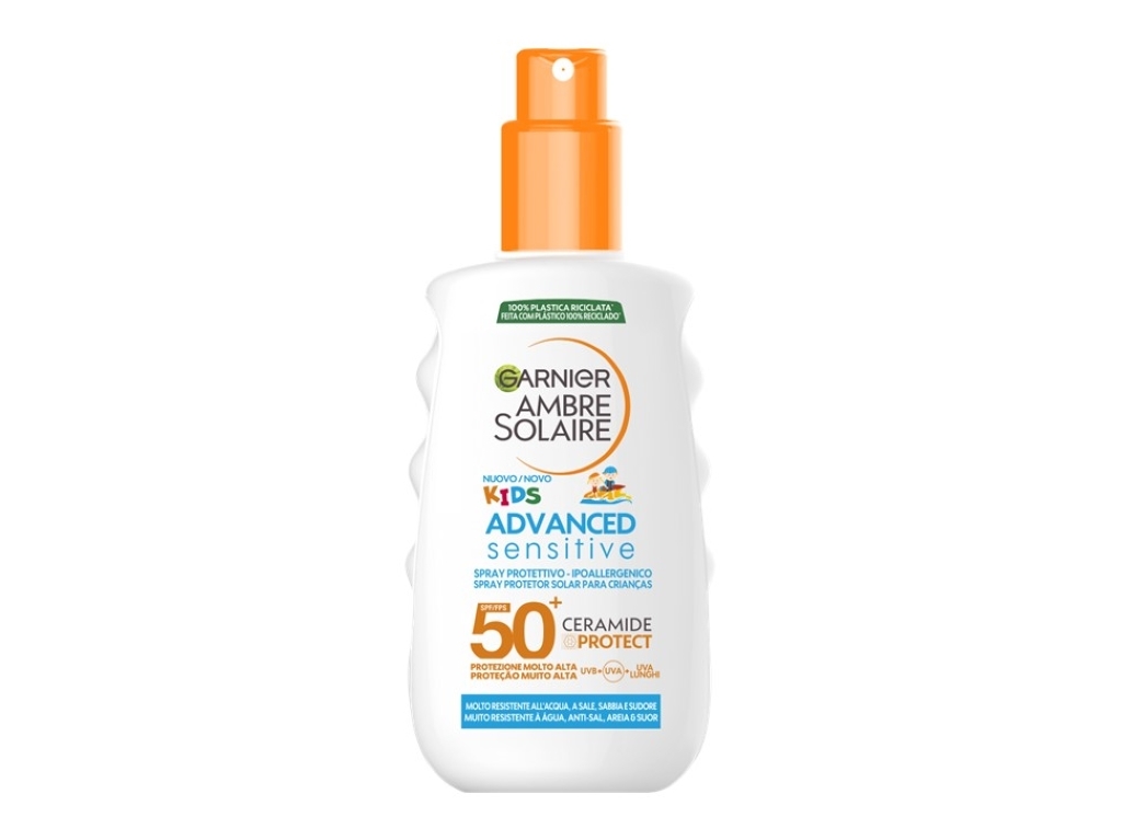 Garnier ambre solaire kids sensitive advanced ceramide spray 50+ 150ml