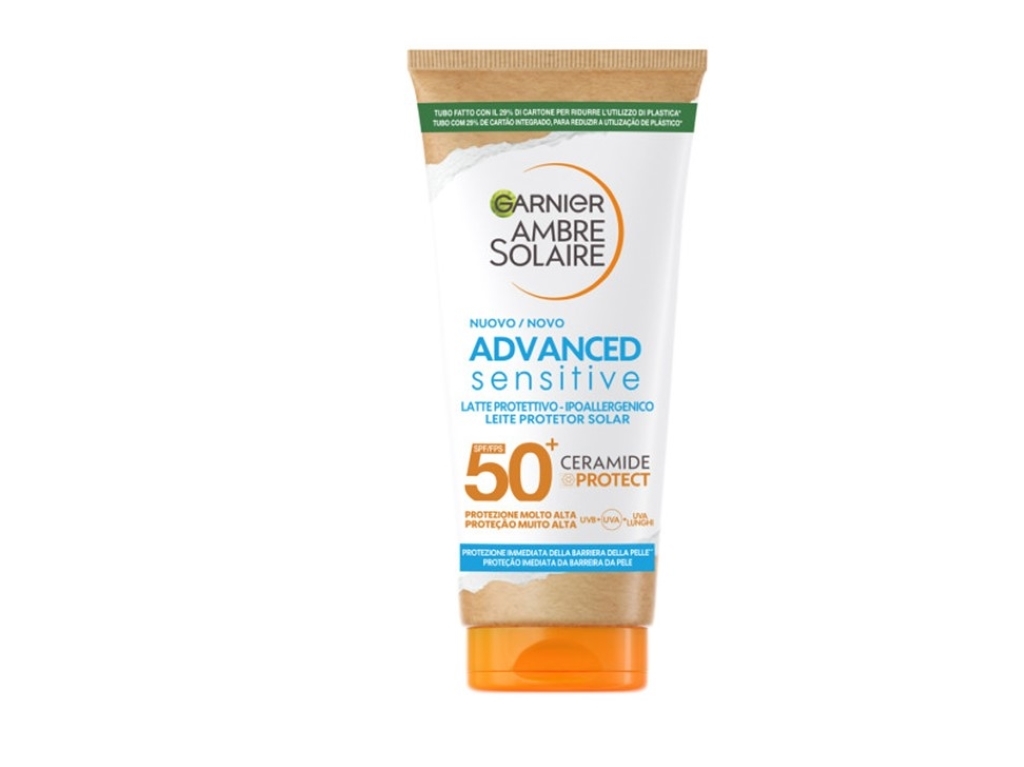 Garnier ambre solaire advanced sensitive ceramide protect 50+ 175 ml