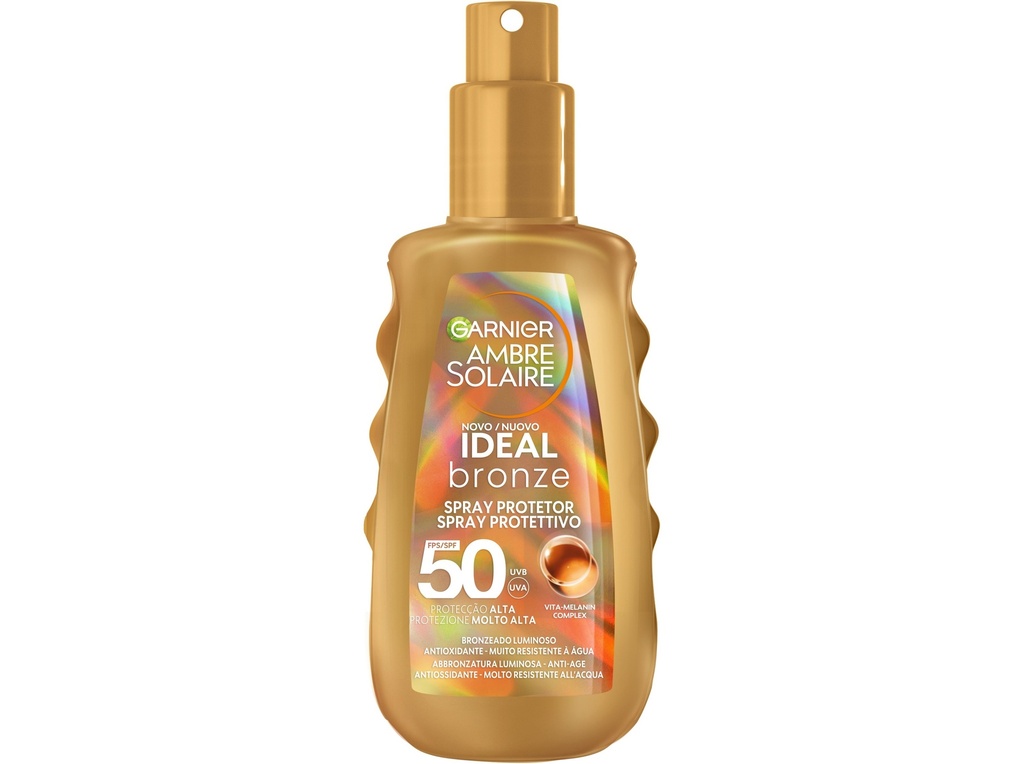 Garnier ambre solaire ideal bronze spray protettivo spf50 150ml