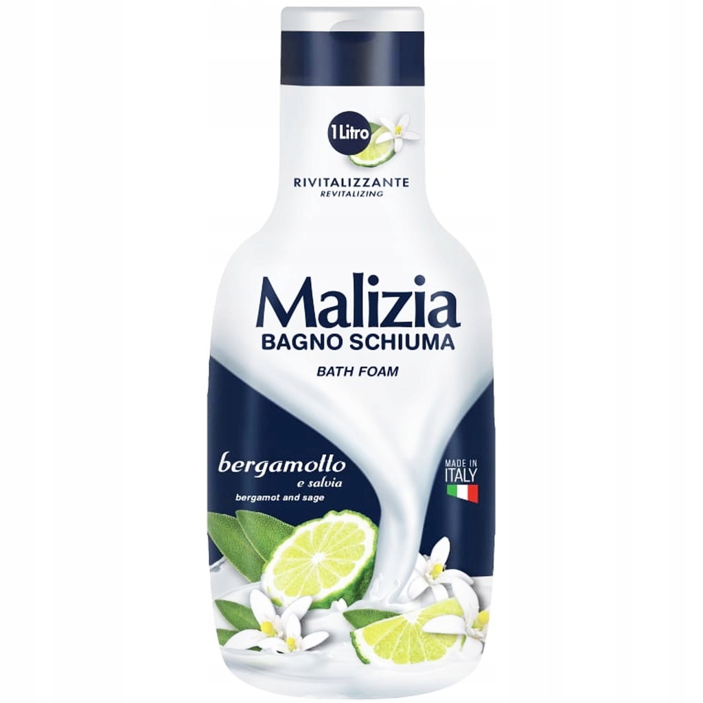 Malizia bs 1000ml bergamotto & salvia rivitalizzante