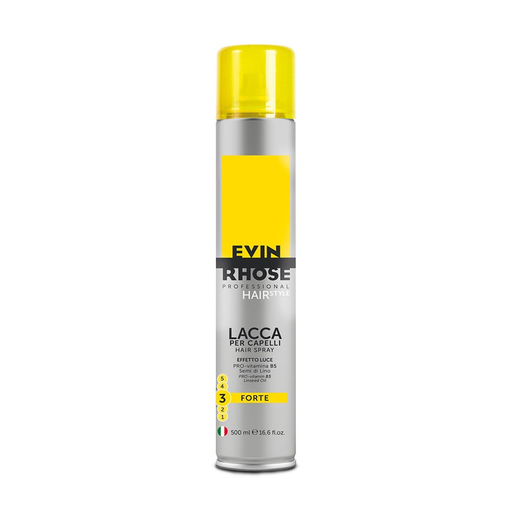 Evin rhose lacca forte 500ml semi di lino fascia gialla