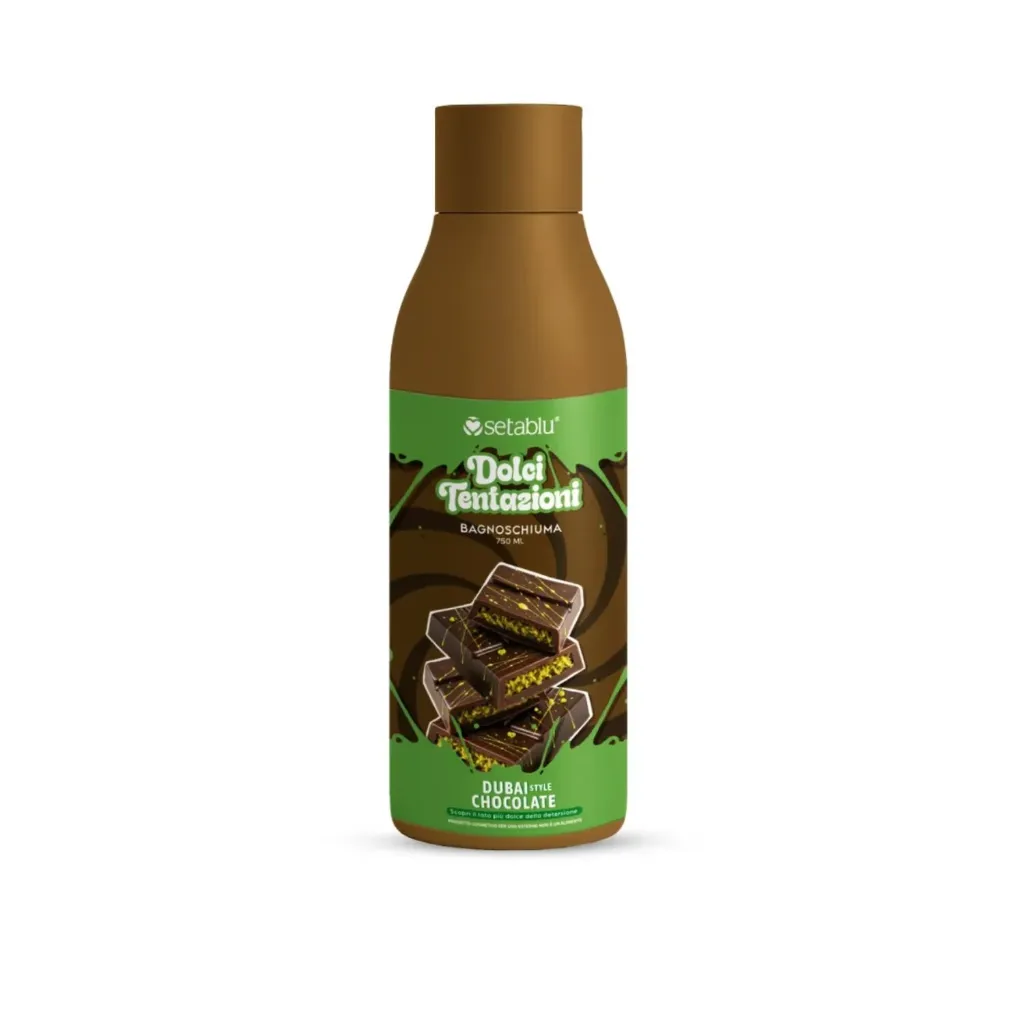 Setablu bagnoschiuma Dubai chocolate style 750 ml