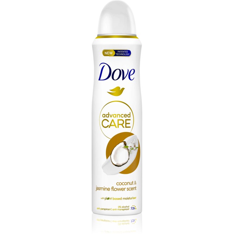 Dove deo spray advanced care cocco e fiori di gelsomino 72h 150ml
