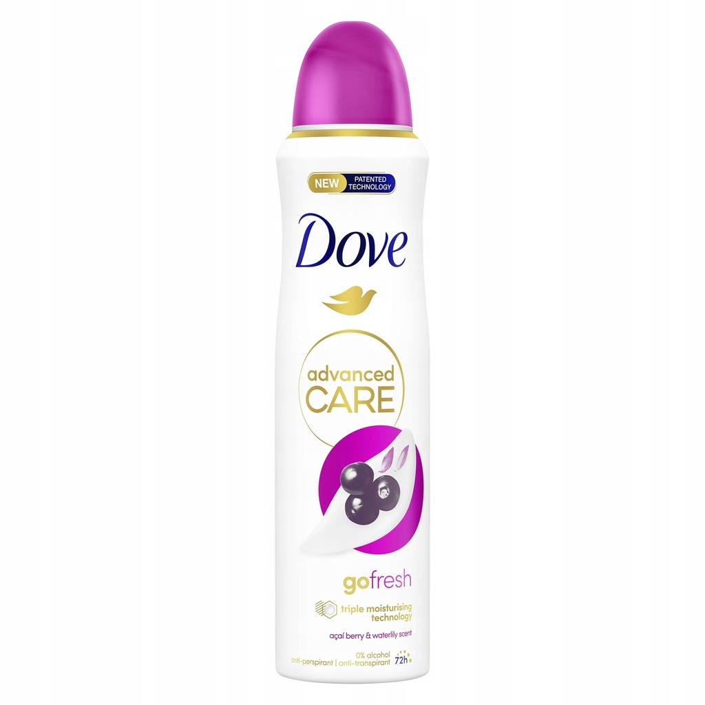 Dove deo spray advanced care go fresh acai 72h 150ml