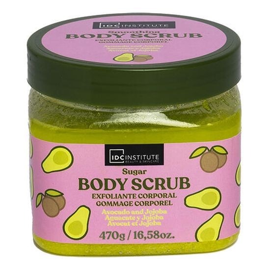 Idc Institute body scrub avocado & zucchero di jojoba 470 gr