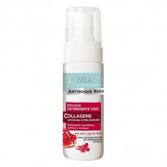 Clinians antirughe repair mousse detergente viso al collagene 150 ml
