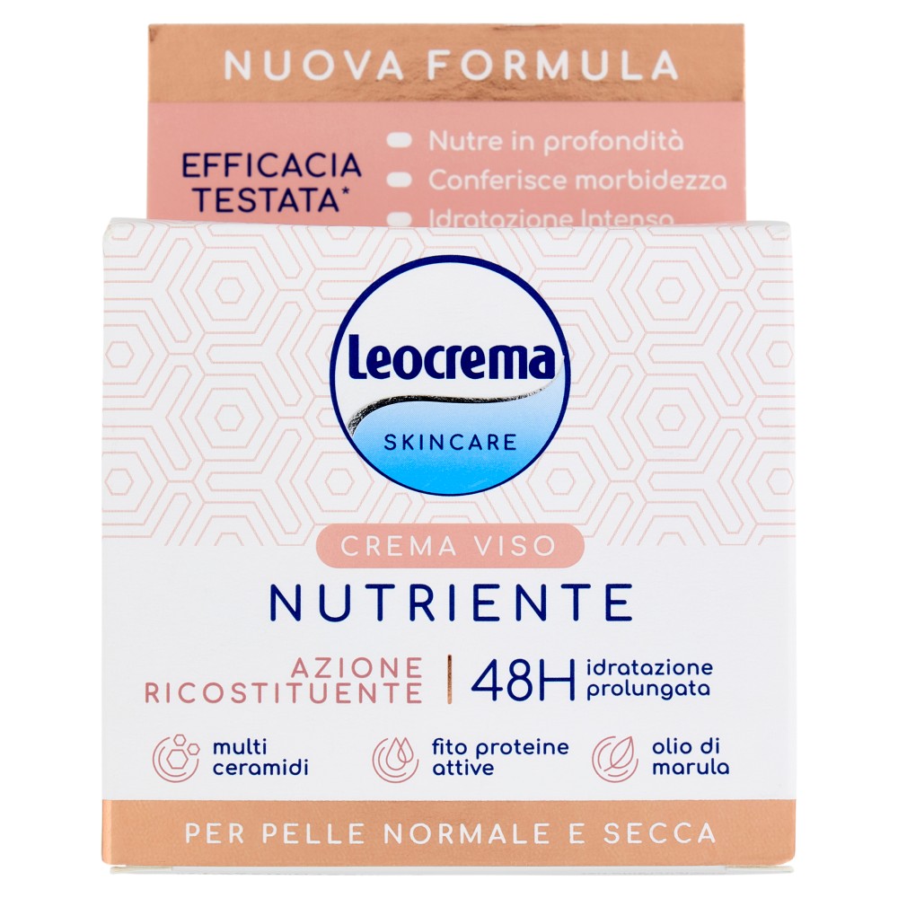 Leocrema crema viso antirughe 48h effetto filler 50 ml