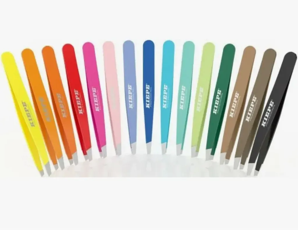 Kiepe pinzetta sopracciglia k-tweezer giallo