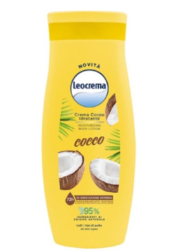Leocrema crema corpo idratante cocco 250 ml
