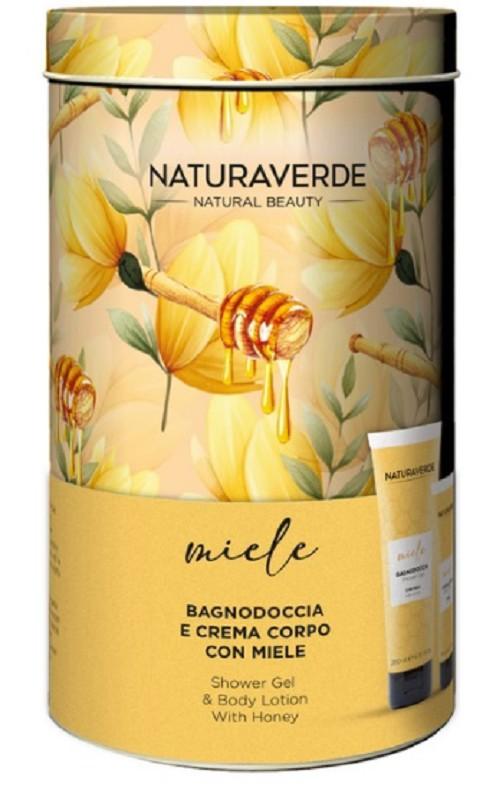 Naturaverde coffret sensoriale miele s/g 200ml+ c/c 100ml