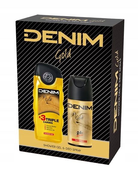Denim gold coffret deo 150ml+s/g 250ml