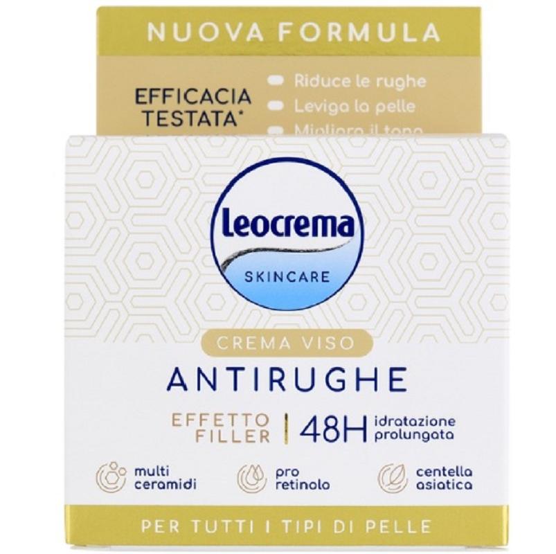 Leocrema crema viso antirughe 48h effetto filler 50 ml