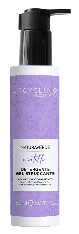 Naturaverde upcycling mirtillo detergente gel struccante 150 ml