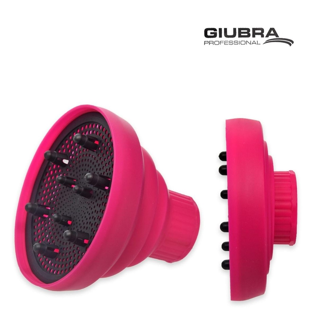 Diffusore universale Giubra pieghevole in silicone nero